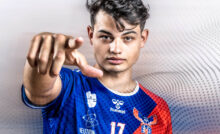 André Hartheiser le handballeur arrière gauche du club Elite Val d'Oise EVO